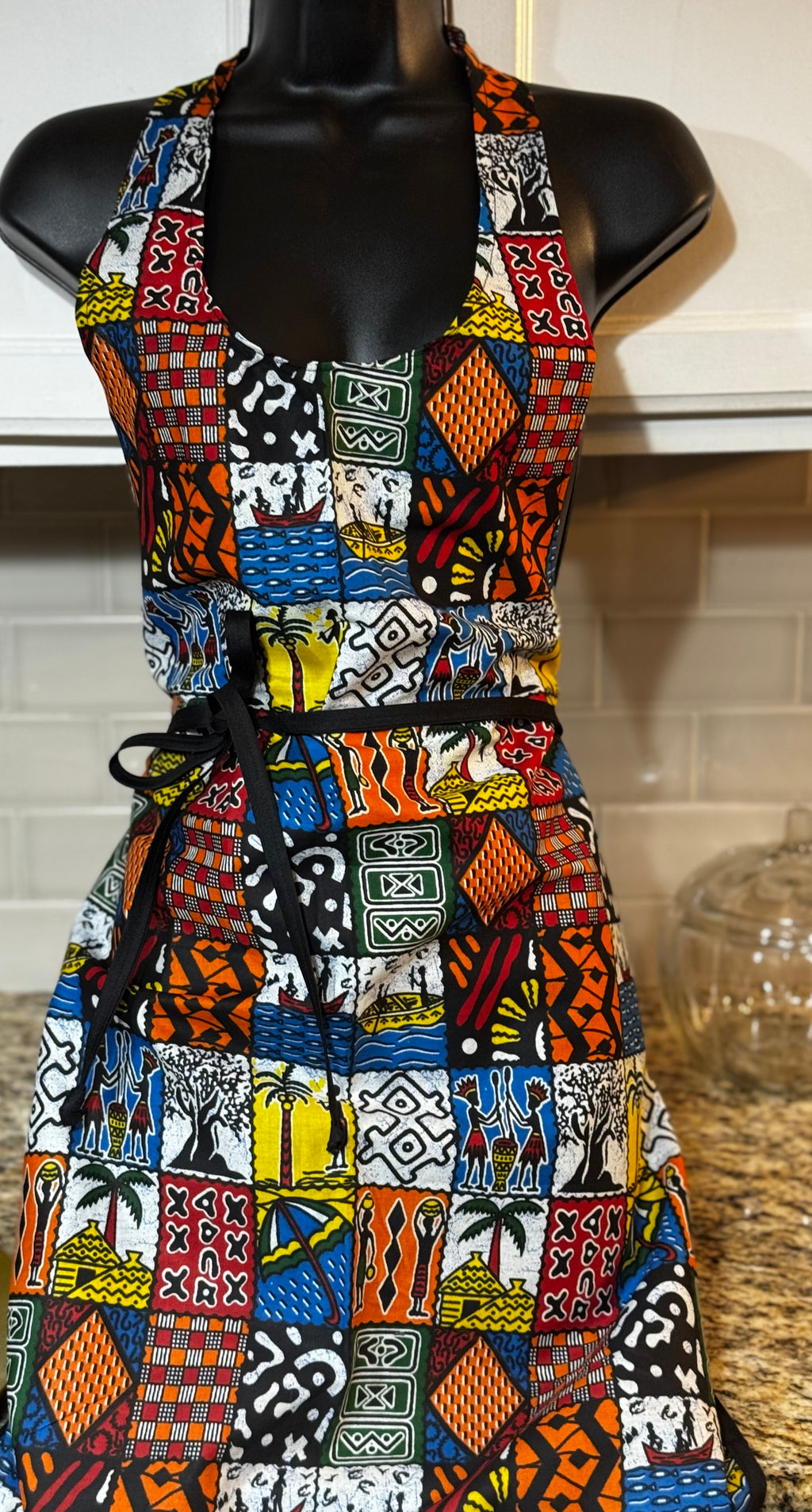 2 pc. Kitchen Apron Sets / 1 apron  1 oven mitt